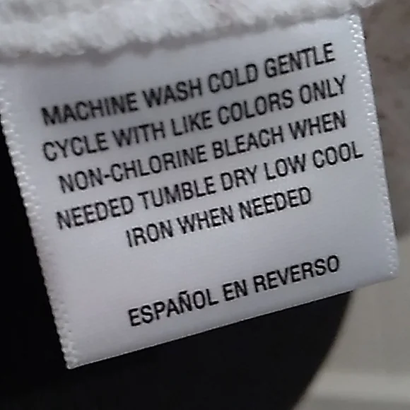 Style & co dressy off-white/cream beige top with 3/4 flaired sleeves, size XL. - Picture 6 of 7